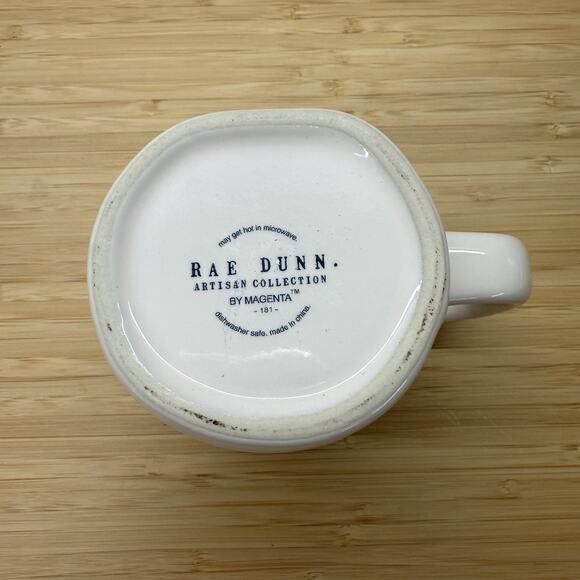 Rae Dunn OH SNAP Gingerbread Christmas Mug Red Inside - Picture 5 of 5